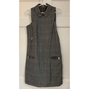 Plaid mini dress
